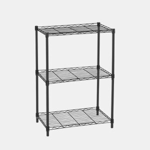 Estante METRA com 2 compartimentos cor preto da Conforama, fotografia 1