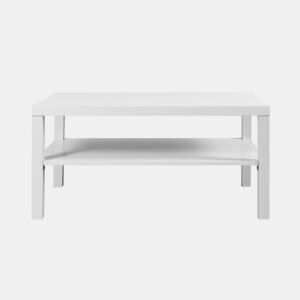 Mesa de centro fixa branco LIGIA by Conforama, photo 1