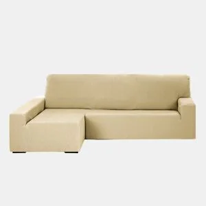 Capa para chaise longue esquerda CAMERON cor bege by Conforama, photo 1