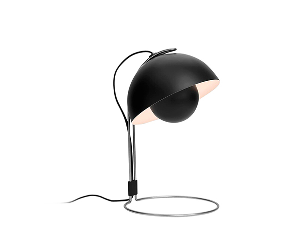 (&Tradition 2026) - Flowerpot VP4 - Table Lamp - (Matt Black) - 133086A218
