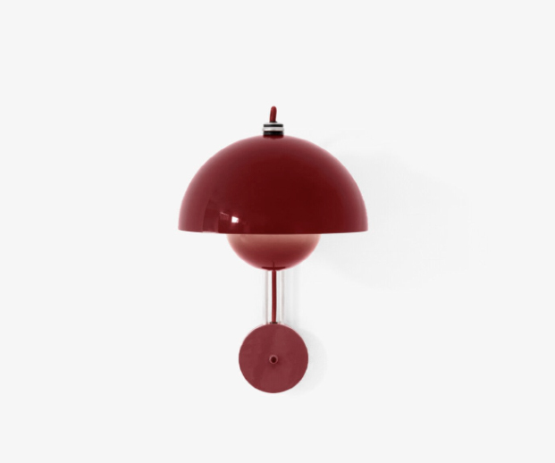 (&Tradition 2026) - Flowerpot VP8 - Wall Lamp - (Dark Plum) - xxx