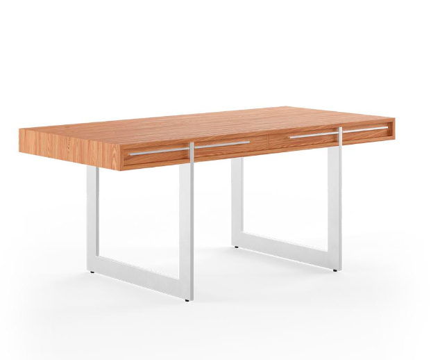 (Naver 2026) - Writting Desk - (Oiled Elm & Metal) - AK1340(E)