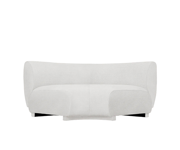 (FermLiving 2026) - Rico Sofa Corner - Wide - (Bouclé) - 1104272354