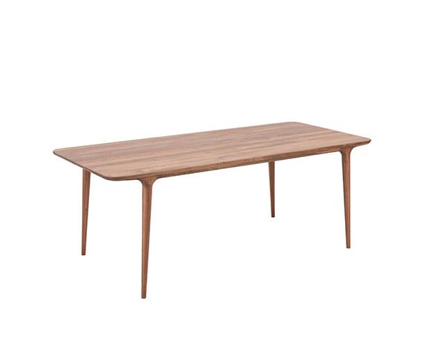 (2026 Gazzda) - Fawn Table - (Natural Oiled Walnut) - 180x90x75 - 2DE-00002
