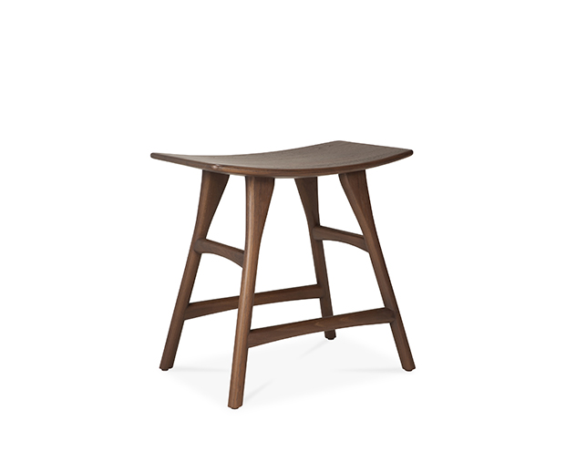 (Ethnicraft 2026) - Osso Stool - (Teak Brown) - 10177