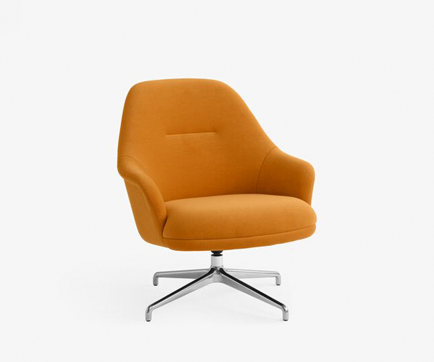 Relly HW139 - Lounge Chair - Fab_5 - Gentle 0443