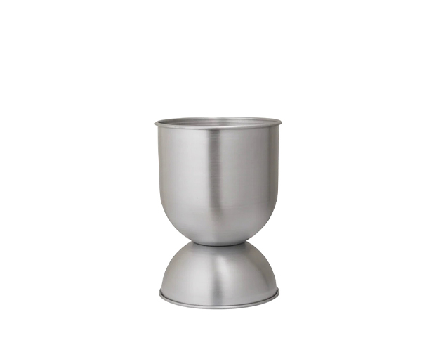 (FermLiving 2026) - Hourglass Pot - Small - (Aluminium) - 1104272169