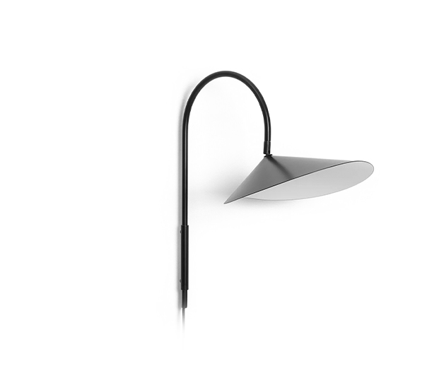 (FermLiving 2026) - Arum - Wall Lamp - (Black) -1104266325