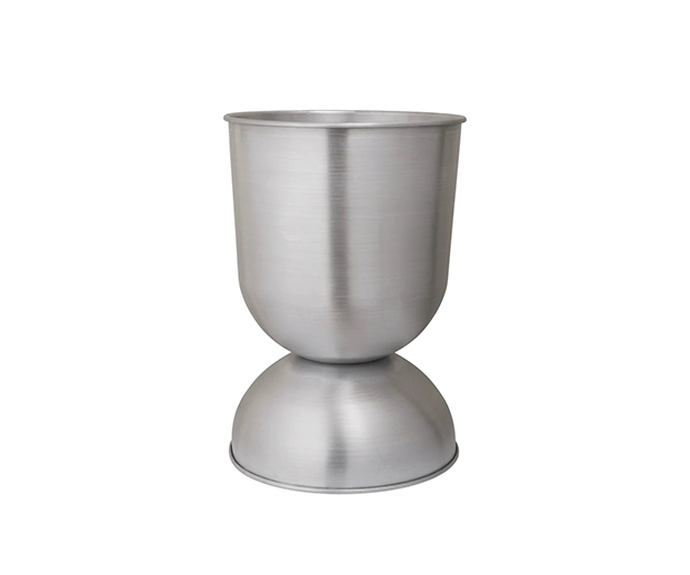 (FermLiving 2026) - Hourglass Pot - Large - (Aluminium) - 1104272167