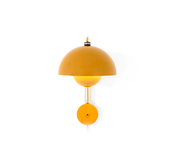 (&Tradition 2026) - Flowerpot VP8 - Wall Lamp - (Mustard) - 133090A215