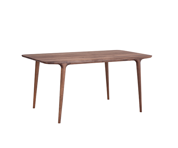 (2026 Gazzda) - Fawn Table - (Natural Oiled Walnut) - 160x90x75 - 2DD-00002