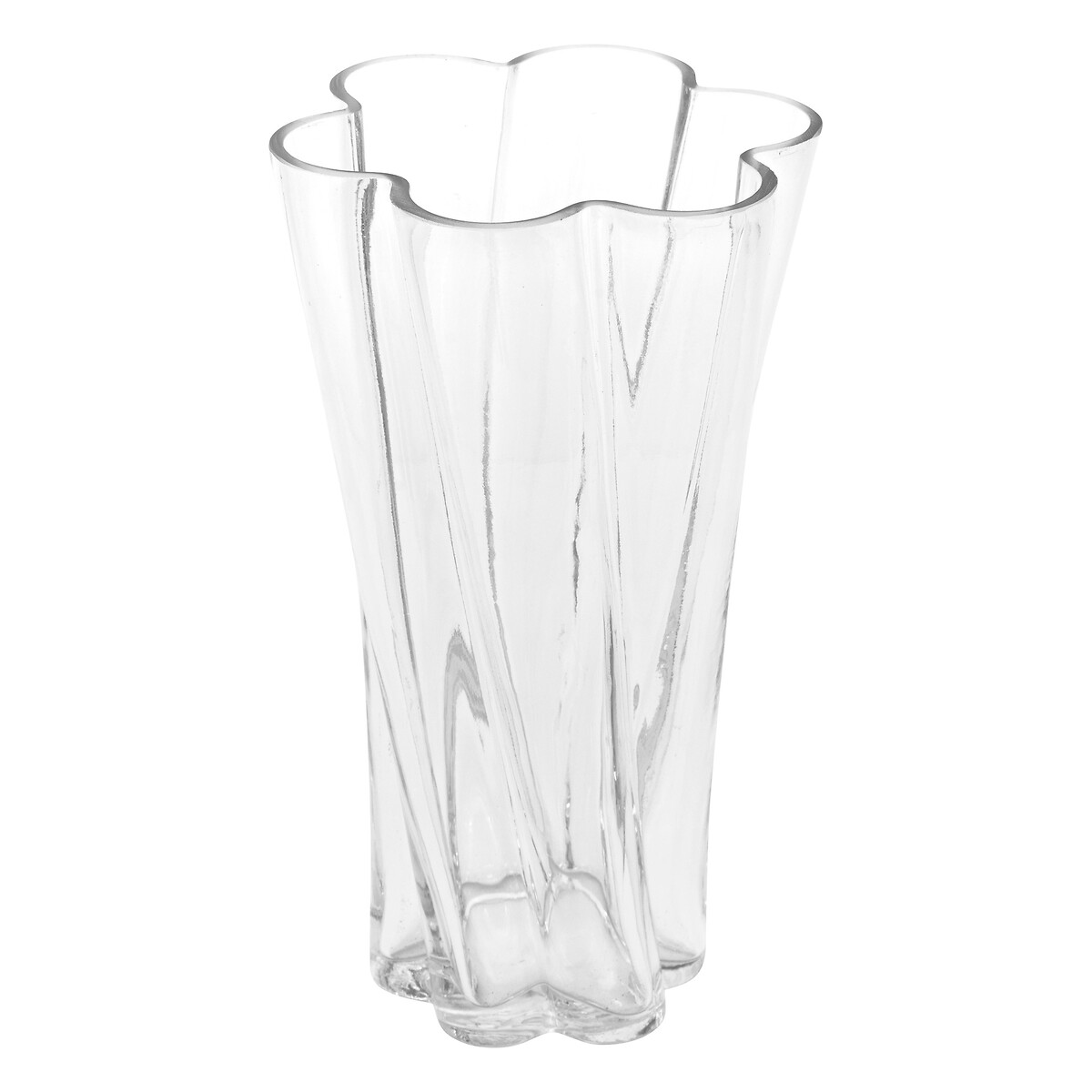 Jarra NOELI transparente em vidro 25,5cm da hôma, fotografia 1