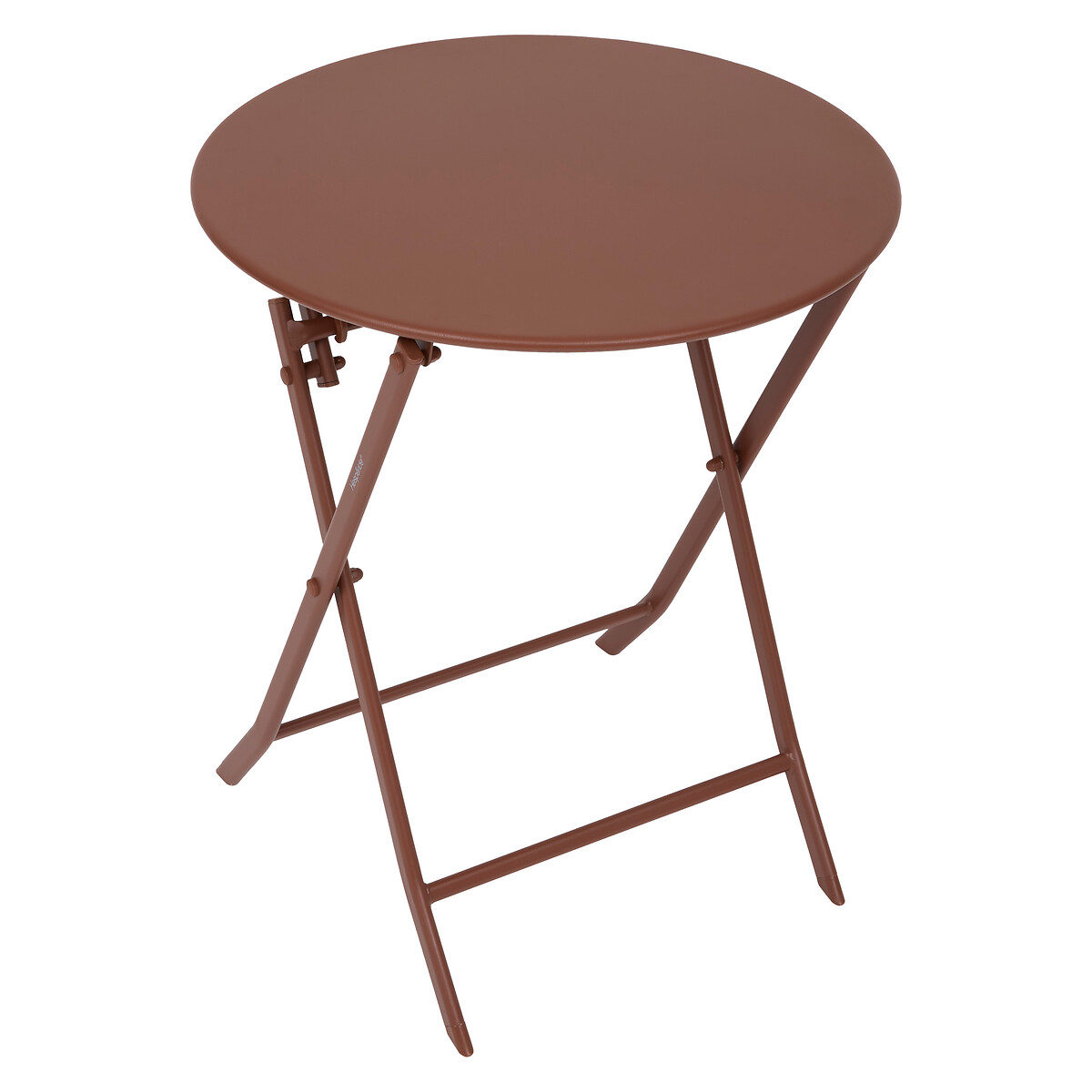 Mesa dobrável GREENSBORO redonda acajou by hôma, photo 1