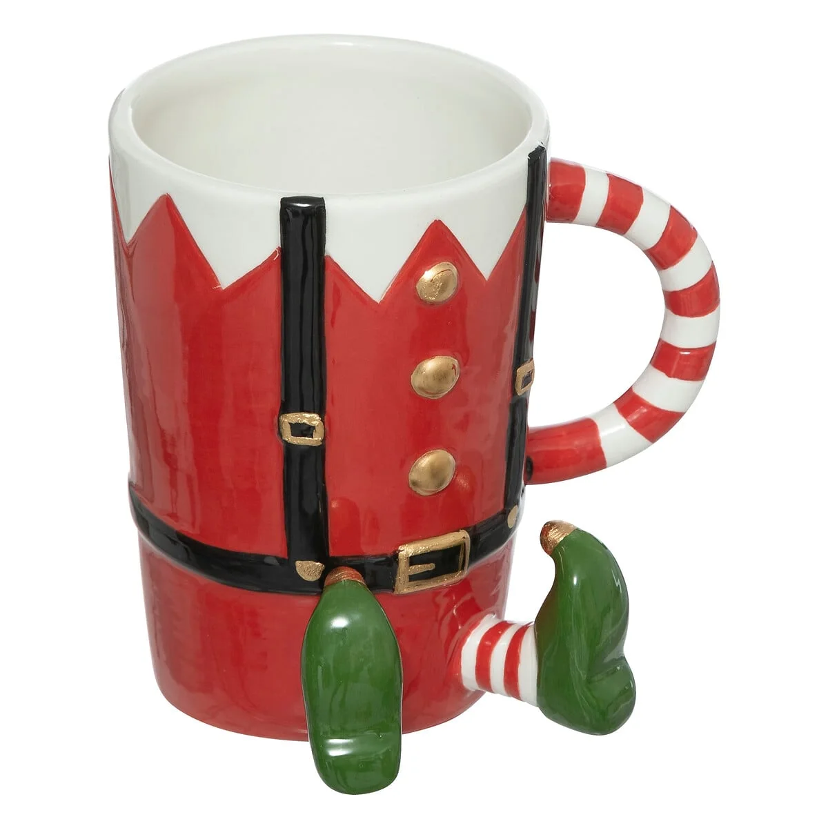 Caneca elfo vermelho em cerâmica 30cl by hôma, photo 1