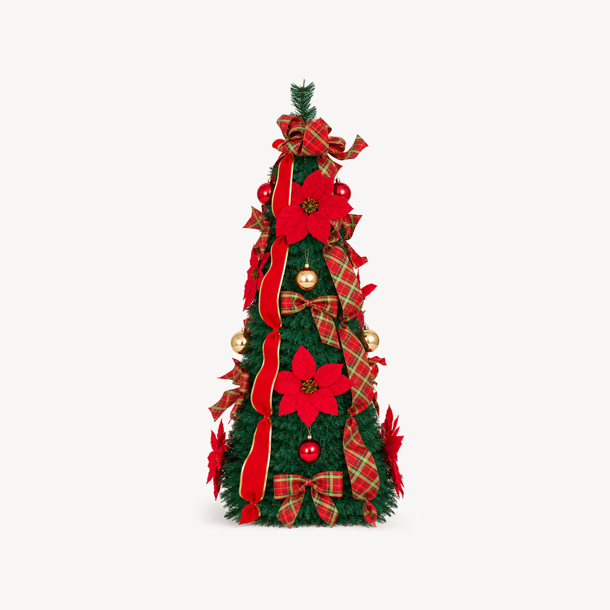 Árvore de natal POP UP verde 120cm da hôma, fotografia 1