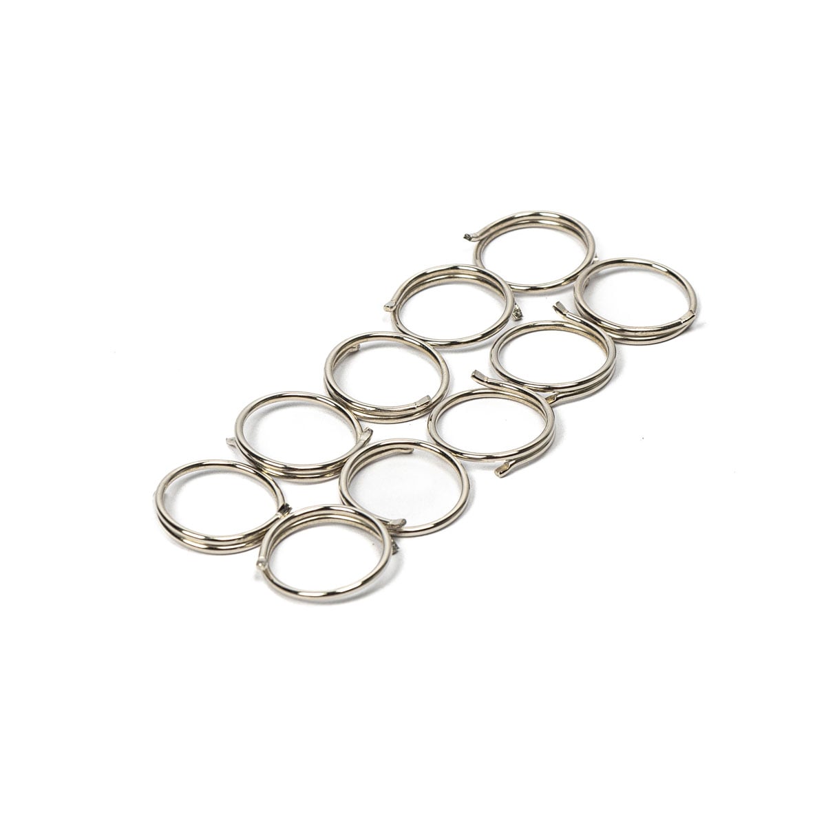 Conjunto de 10 argolas niqueladas prateadas by hôma, photo 1