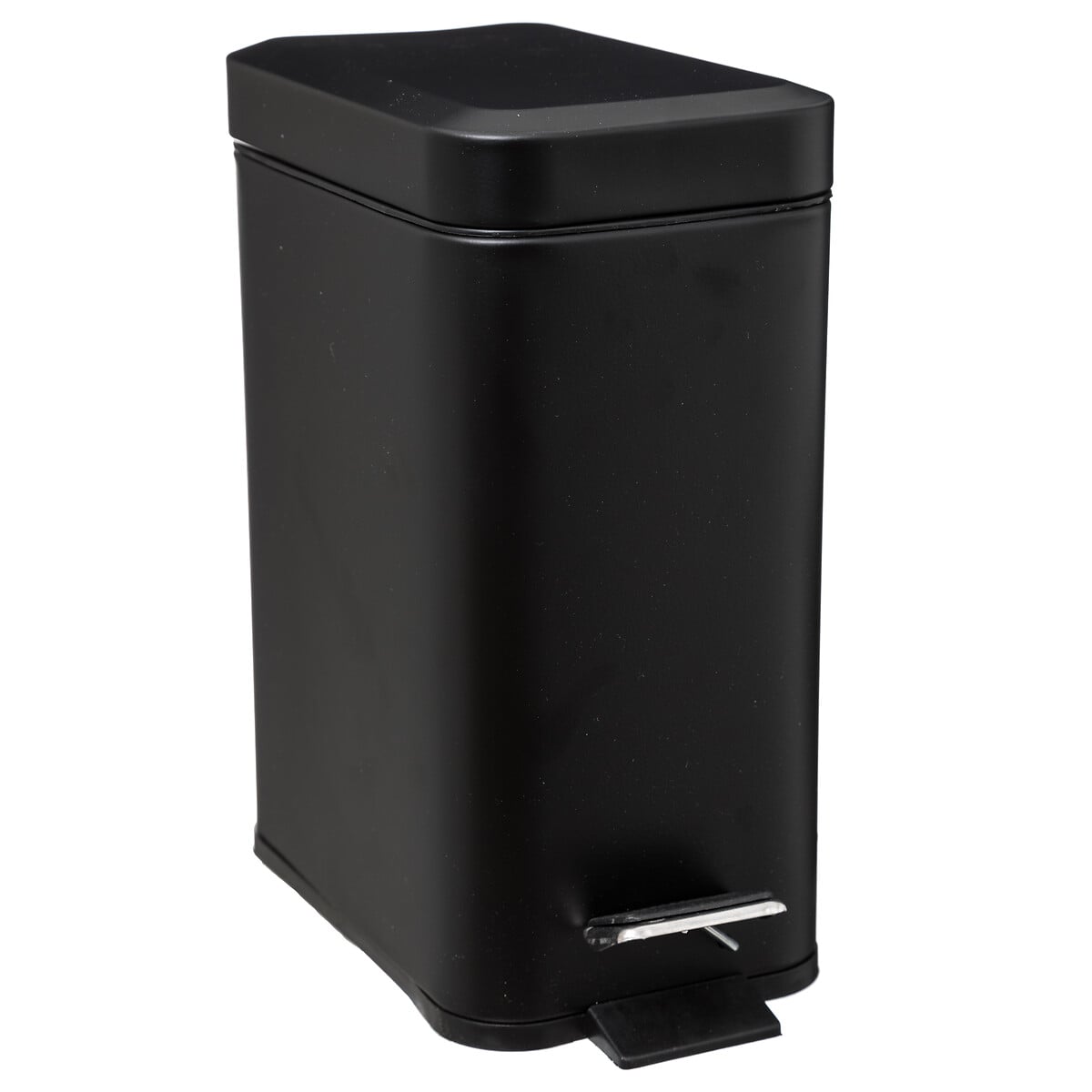 Balde wc retangular preto 5l by hôma, photo 1