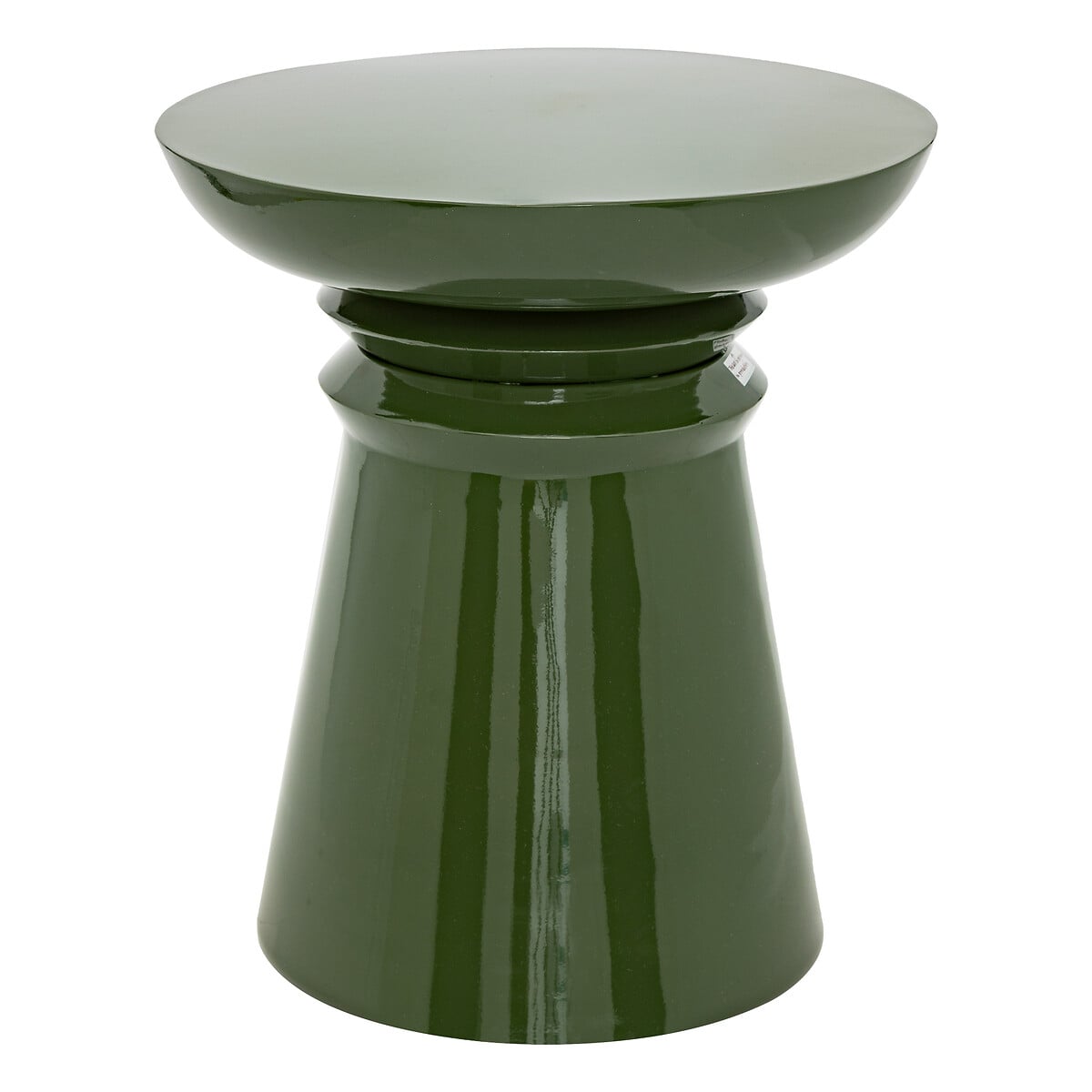 Mesa de apoio JAYA verde em metal by hôma, photo 1
