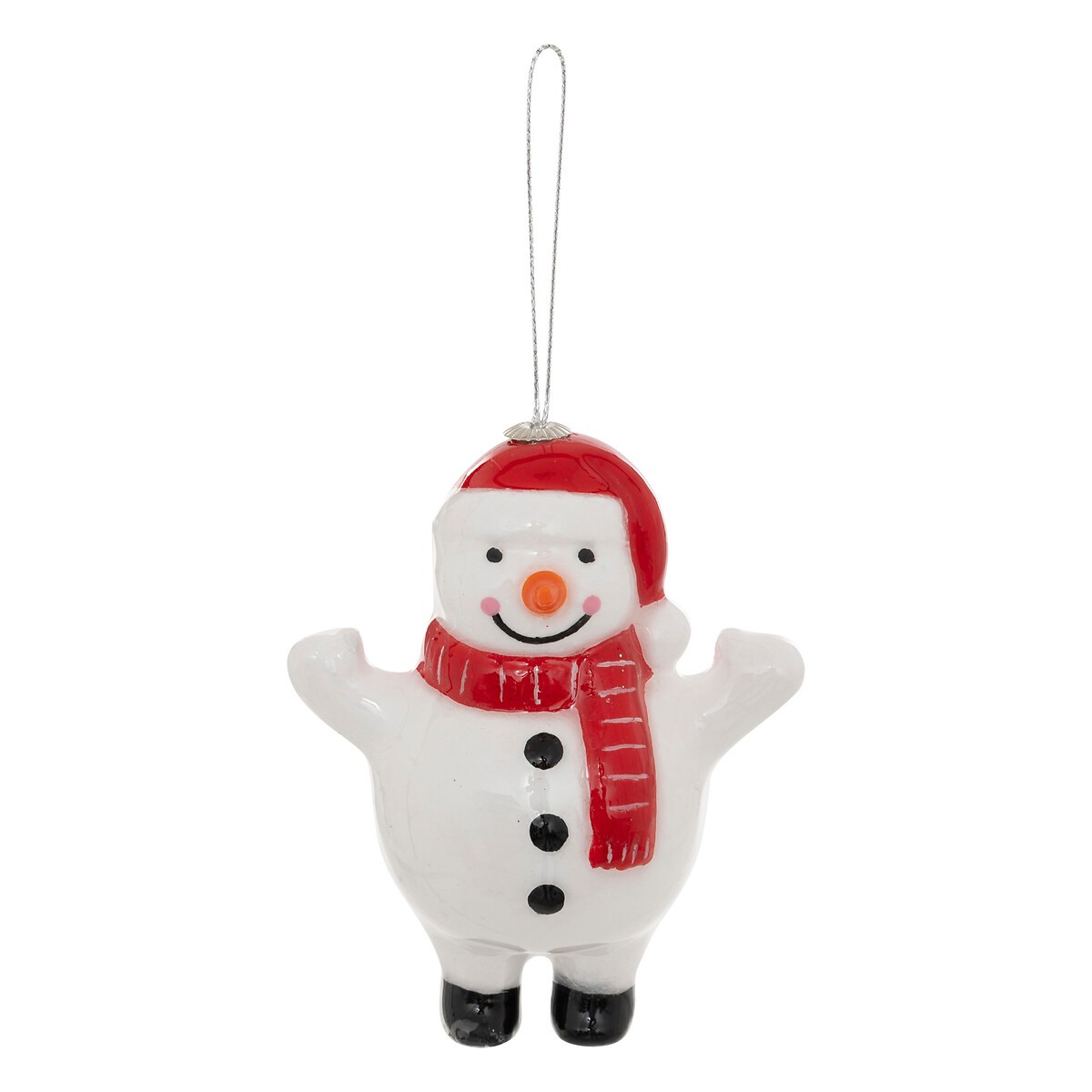 Pendurante boneco de neve com gorro 12cm by hôma, photo 1