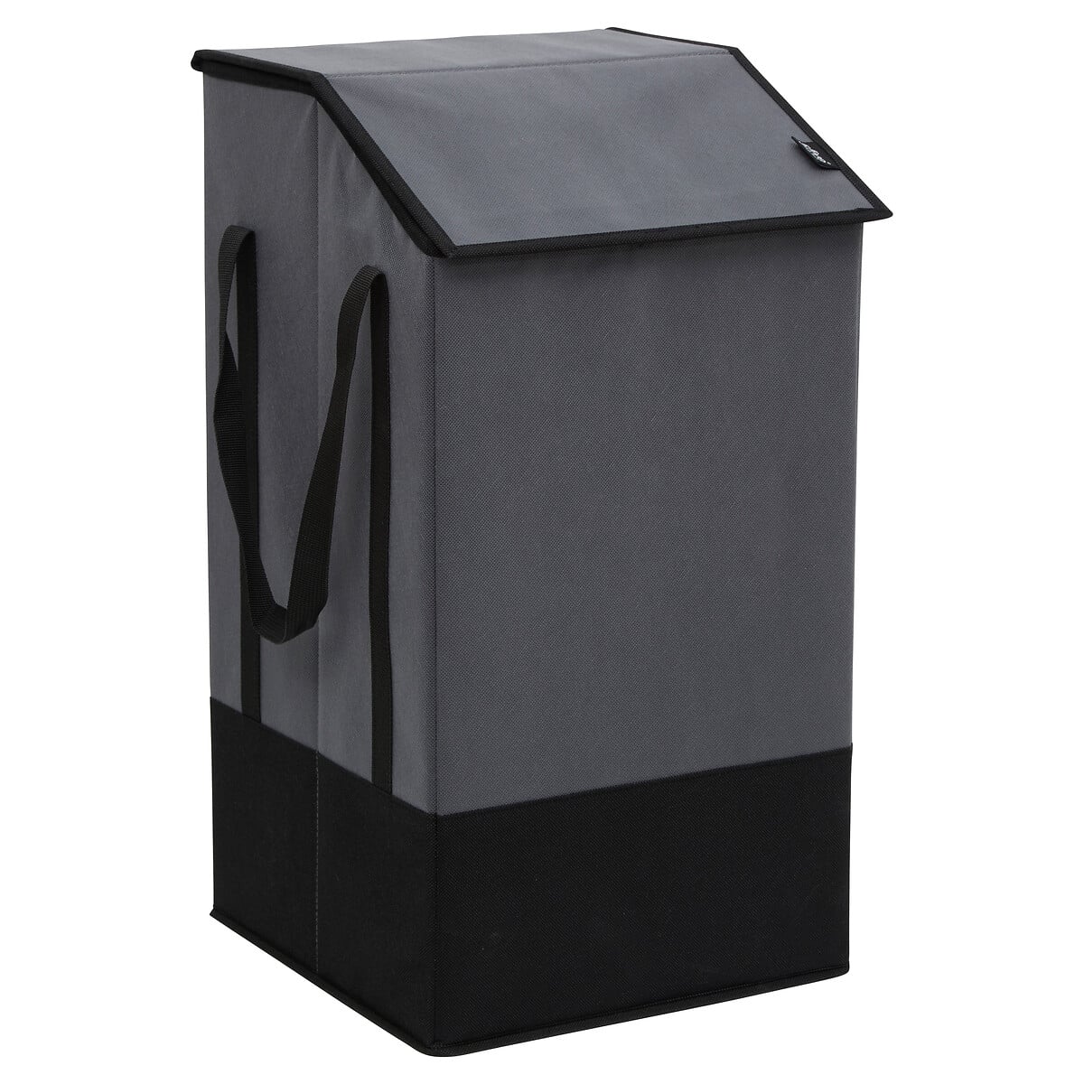 Cesto de roupa suja cinza 45l by hôma, photo 1