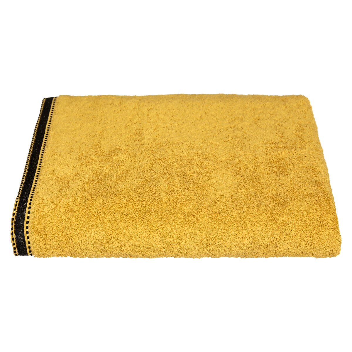 Toalha lençol de banho JOIA amarelo 100x150cm da hôma, fotografia 1