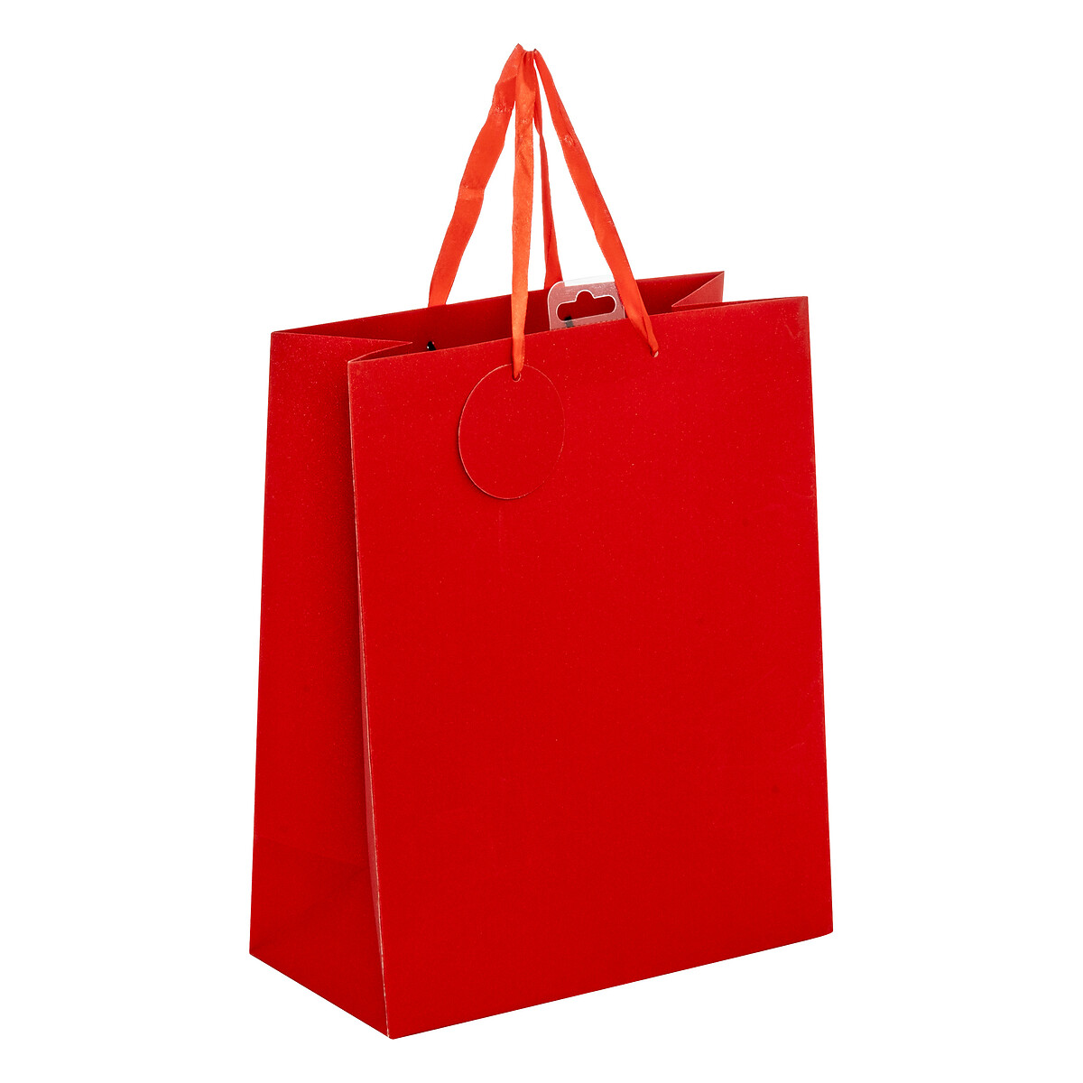 Saco de oferta vermelho com brilhantes 33x13,7cm da hôma, fotografia 1