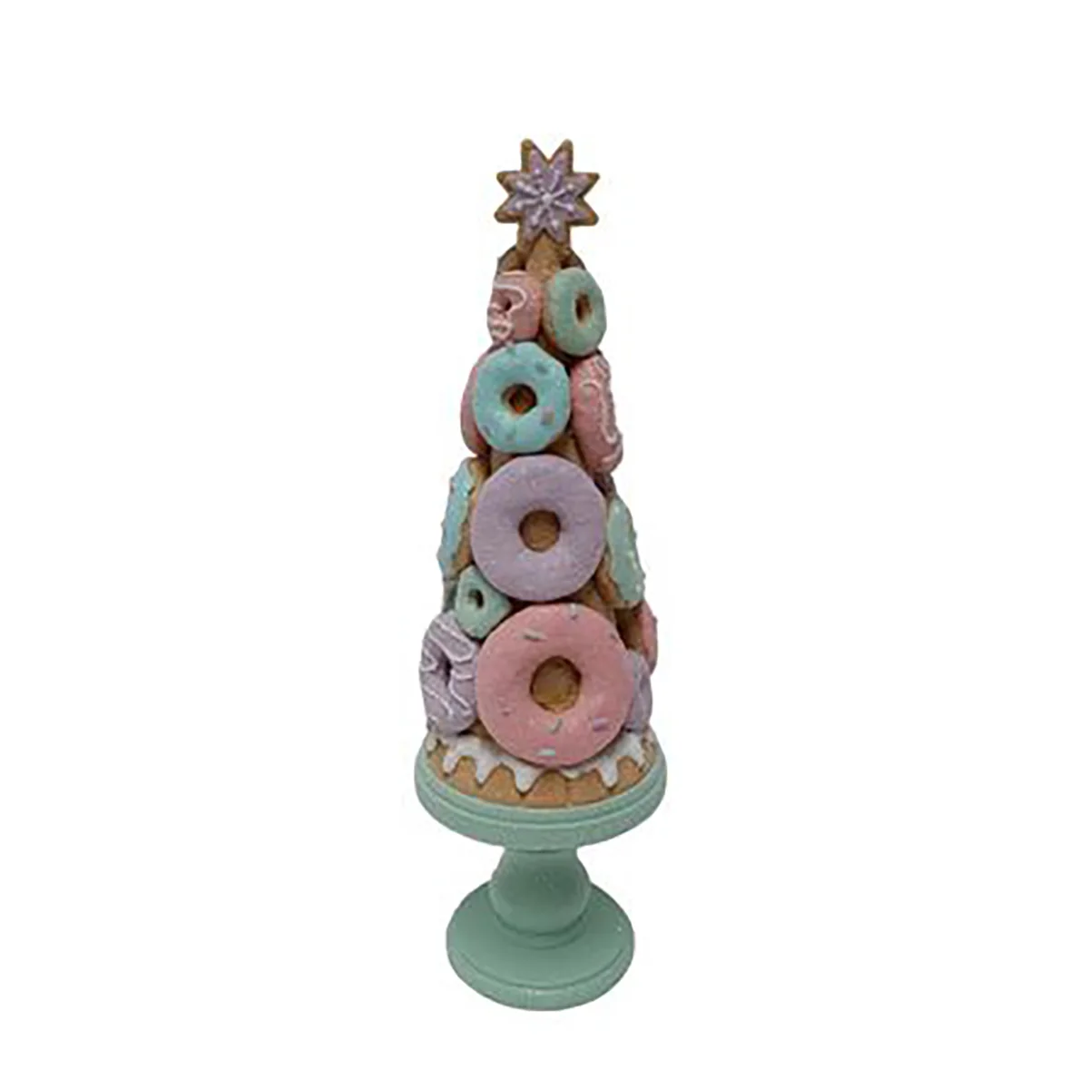 Árvore decorativa CAKE DESIGN com donuts 32cm da hôma, fotografia 1