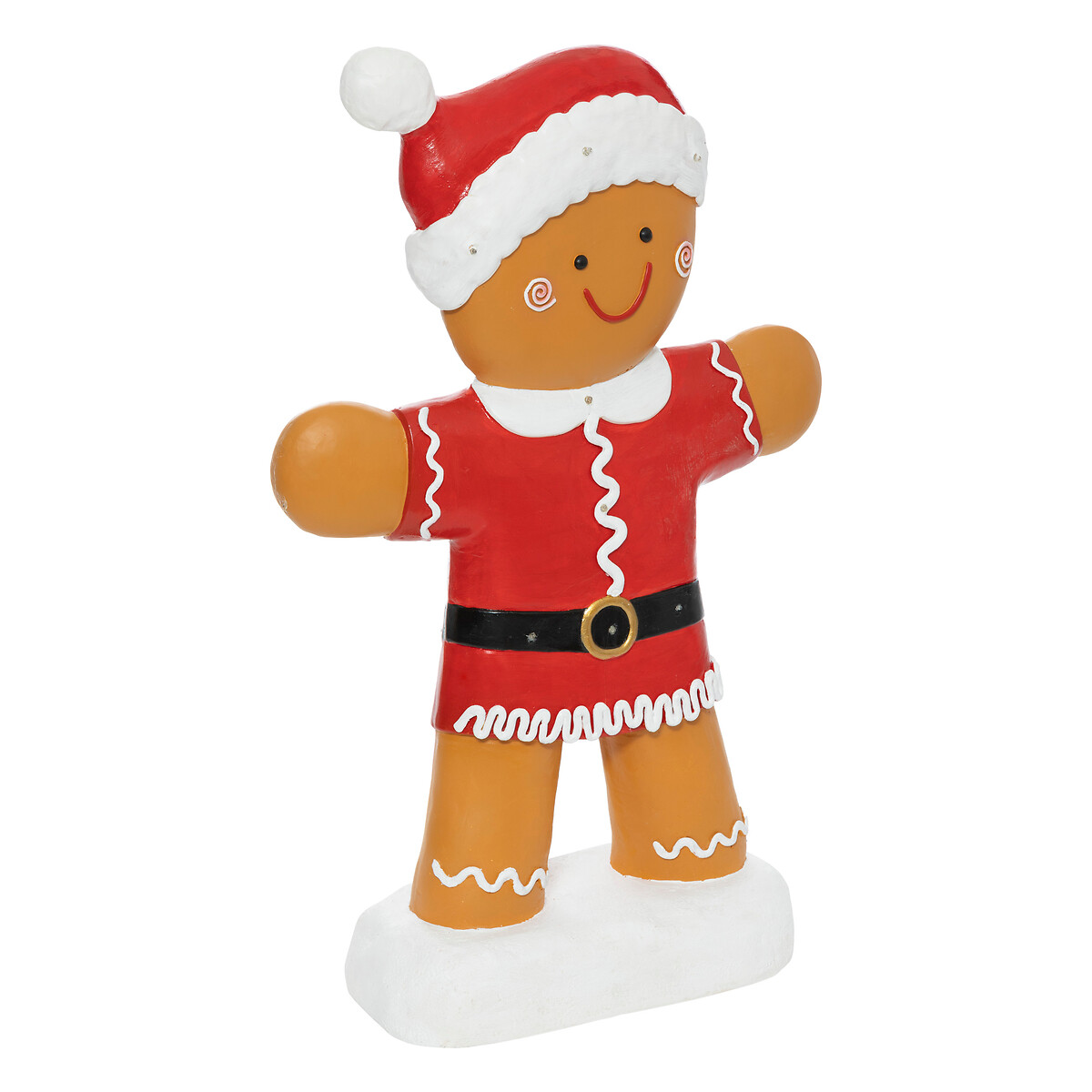 Figura bolacha de gengibre com led 110cm da hôma, fotografia 1