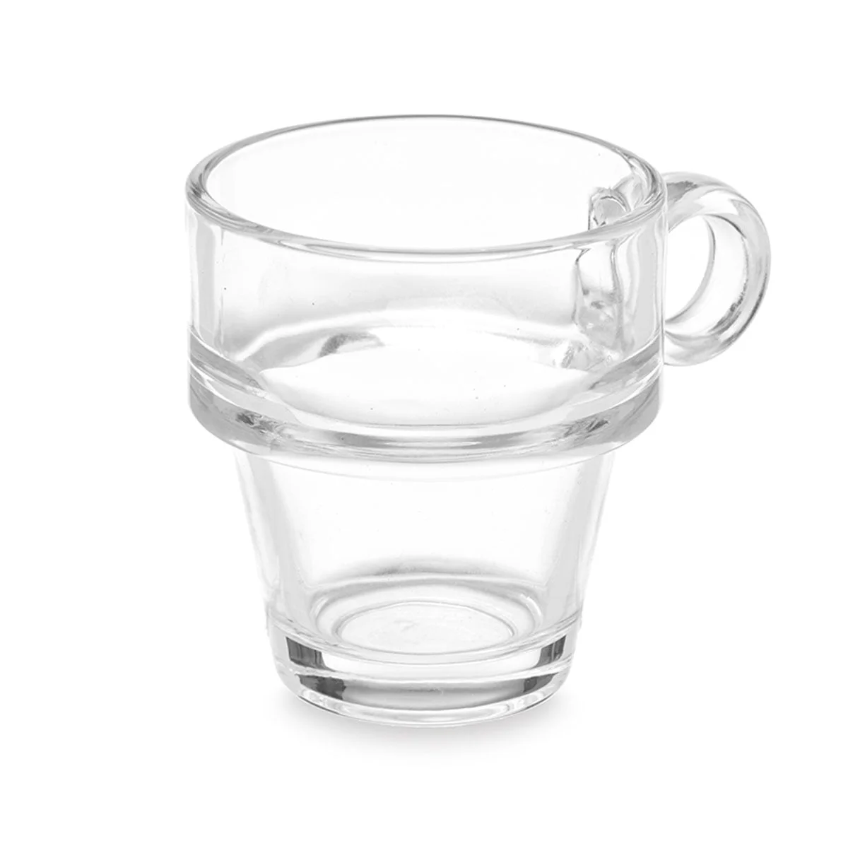 Chávena De Café Empilhável Em Vidro 9CL by hôma, photo 1