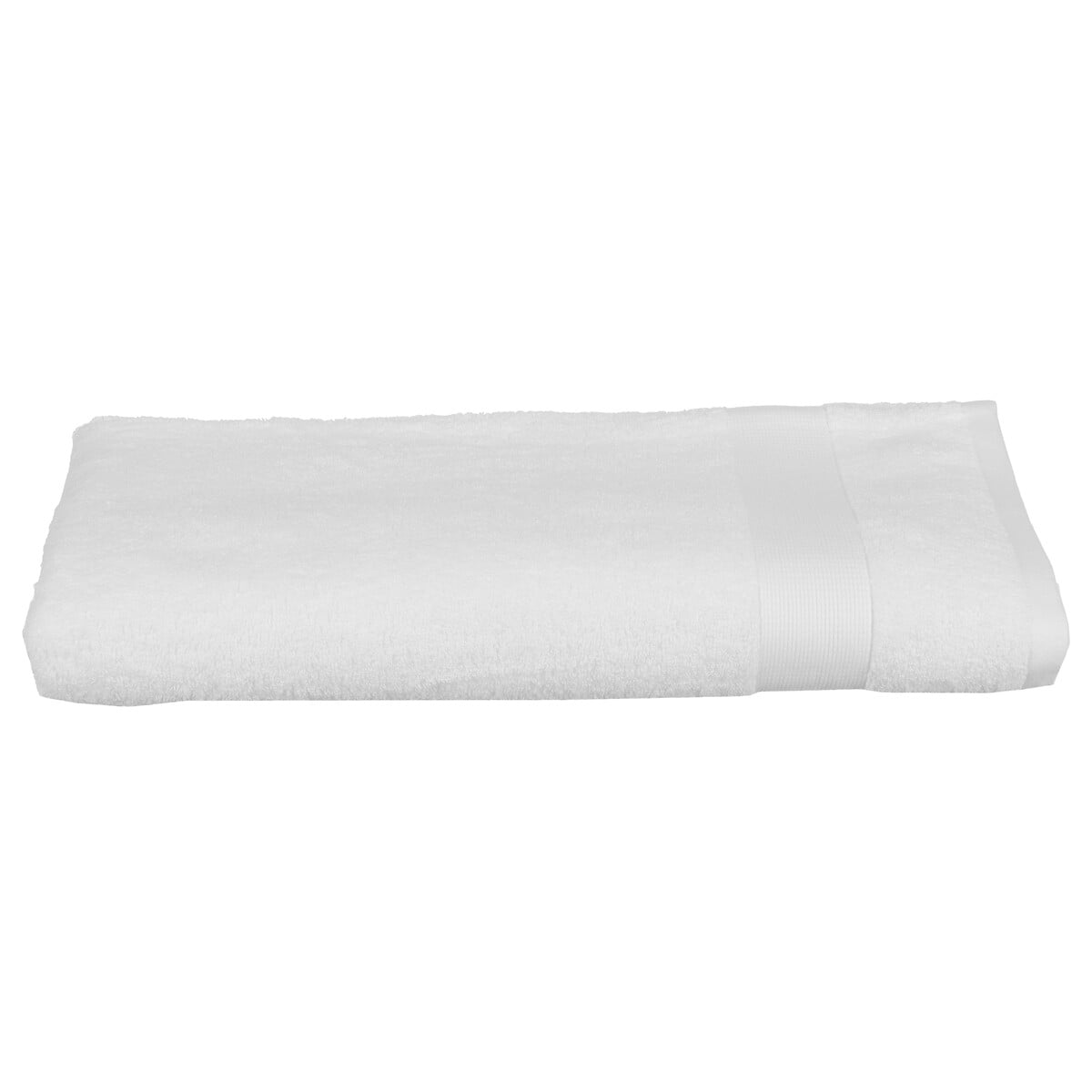 Toalha lençol de banho ESSENTIEL branca 100x150cm da hôma, fotografia 1