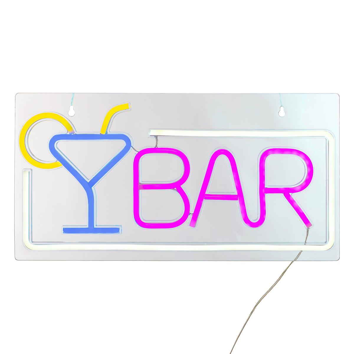 Decoração de mural led Neon bar da hôma, fotografia 1