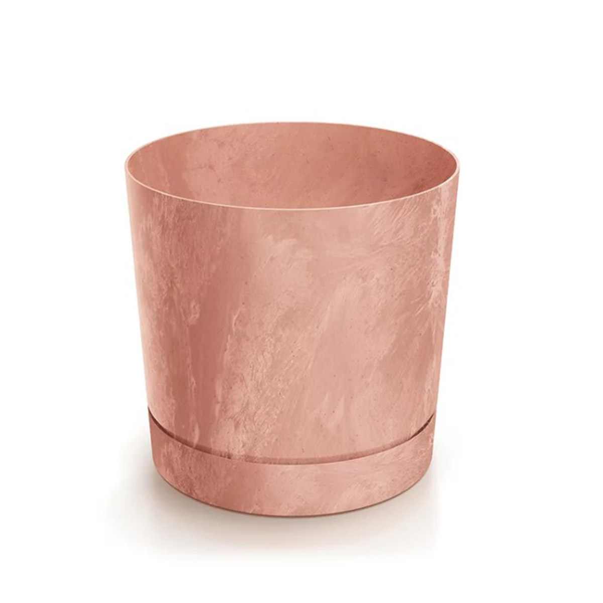 Vaso TUBO efeito betão terracota 15cm da hôma, fotografia 1