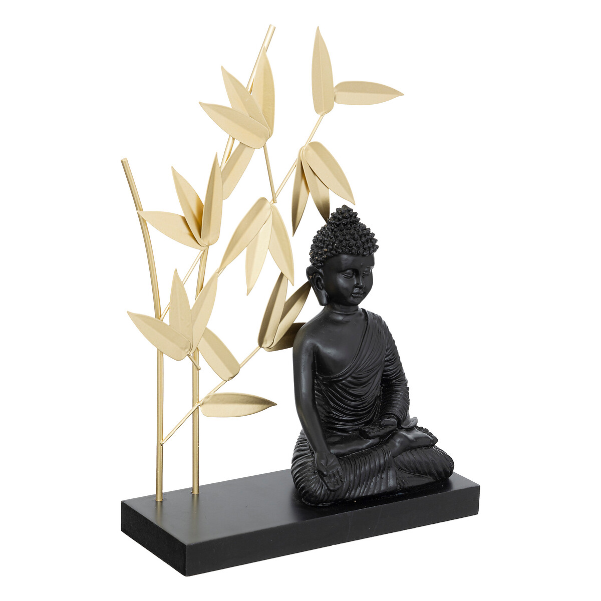 Estátua buda JIL preto e dourado da hôma, fotografia 1