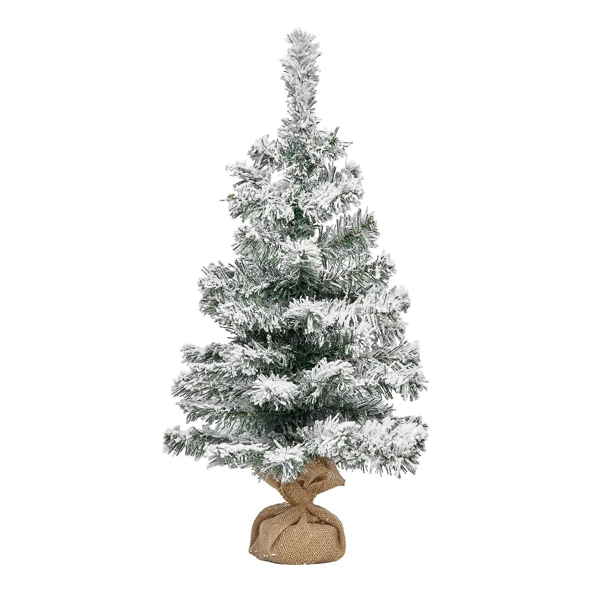 Árvore de natal decorativa floque 70cm da hôma, fotografia 1
