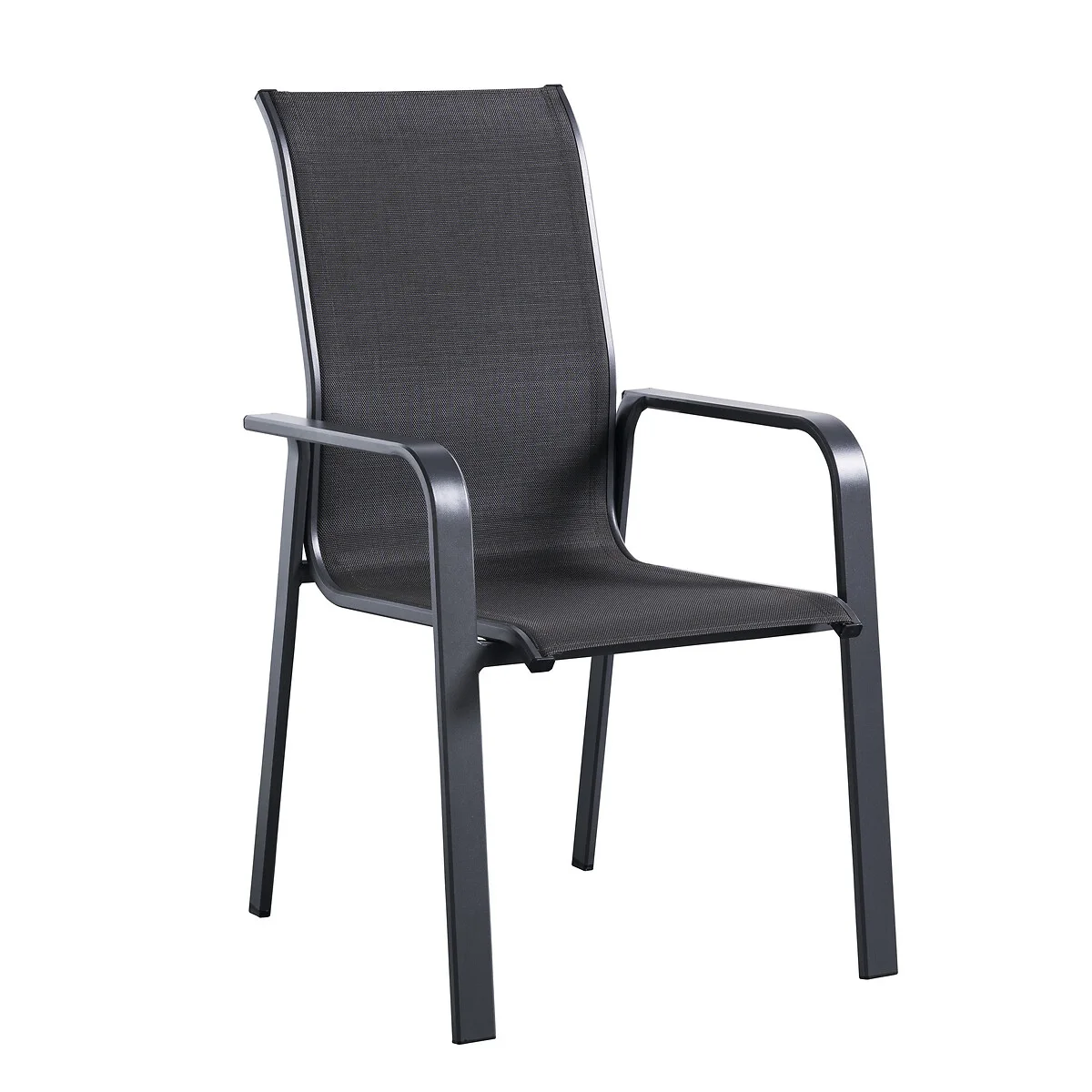 Cadeira ESSENTIA cinza antracite e graphite com costas altas by hôma, photo 1
