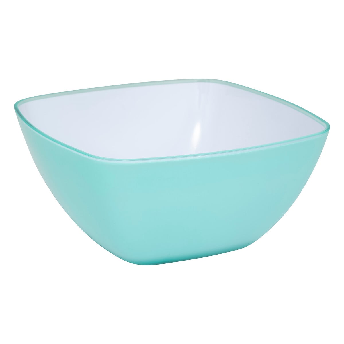 Saladeira quadrada azul claro 25cm by hôma, photo 1
