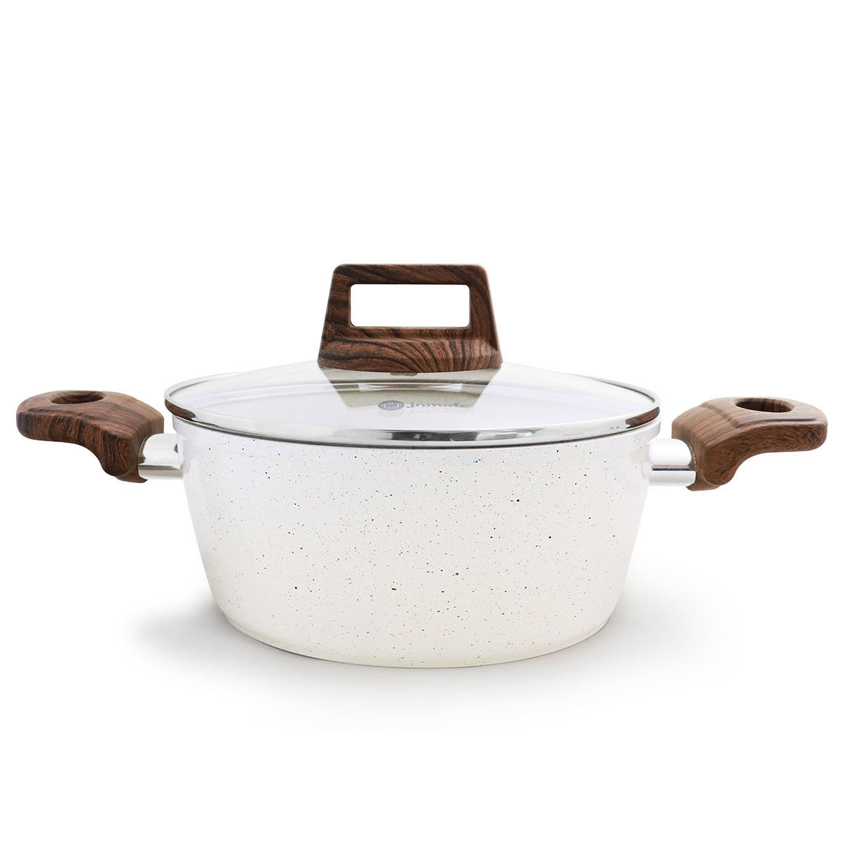 Caçarola STONEBRIGHT com tampa de vidro 20cm da hôma, fotografia 1