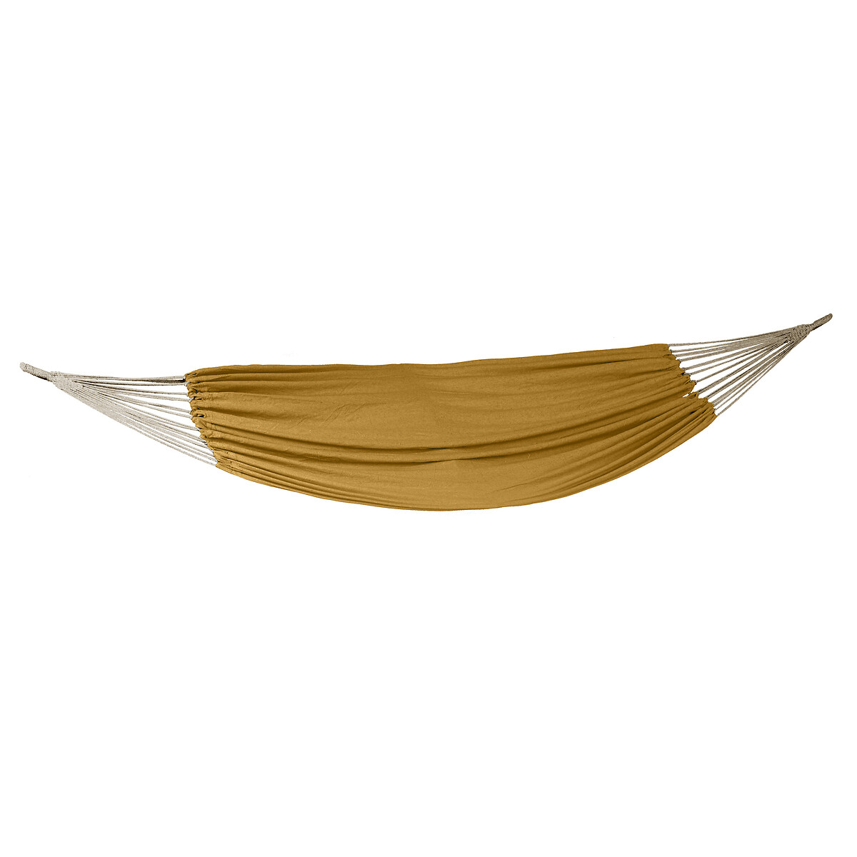 Cama de rede sem estrutura YAQUI amarelo 150x307cm da hôma, fotografia 1
