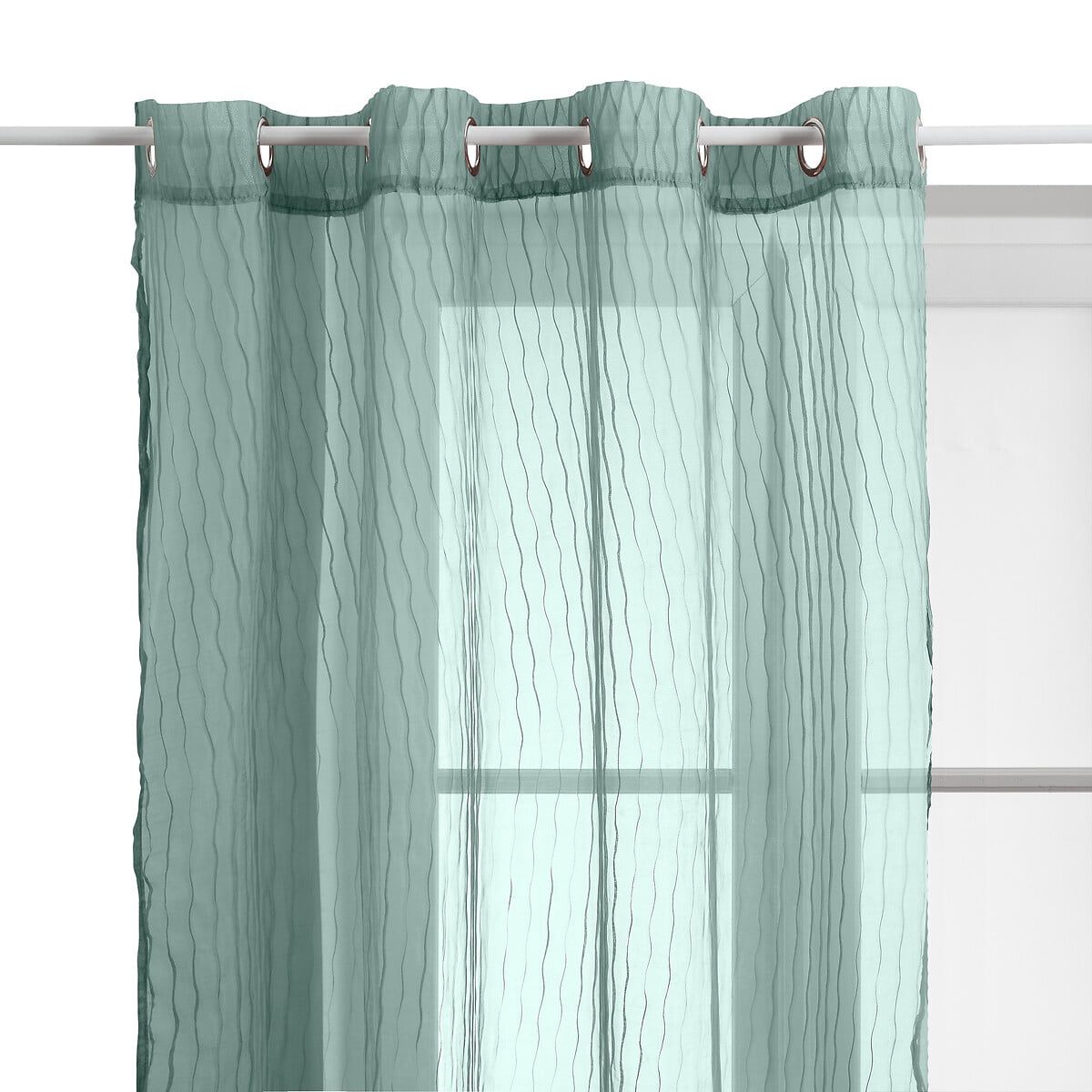 Cortina MILA verde 140x240cm by hôma, photo 1