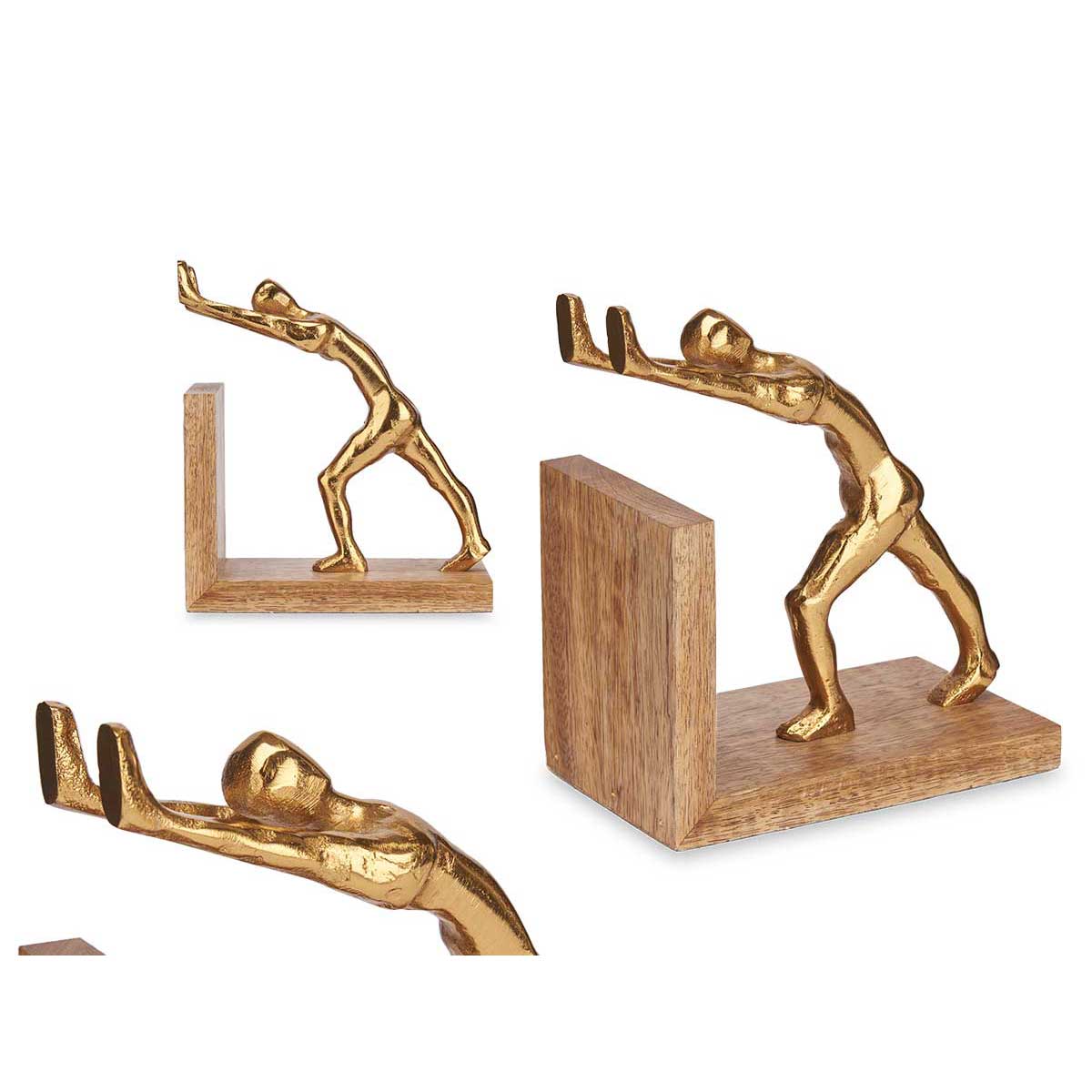 Suporte para livros dourado da hôma, fotografia 1