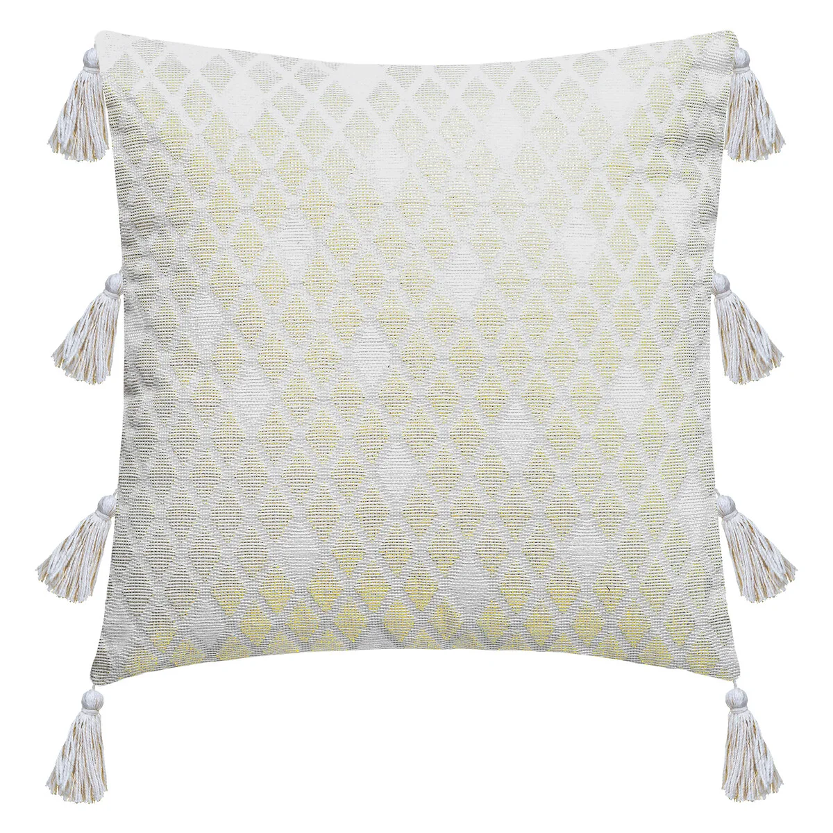 Capa para almofada SHINE branca com pompons 40x40cm by hôma, photo 1