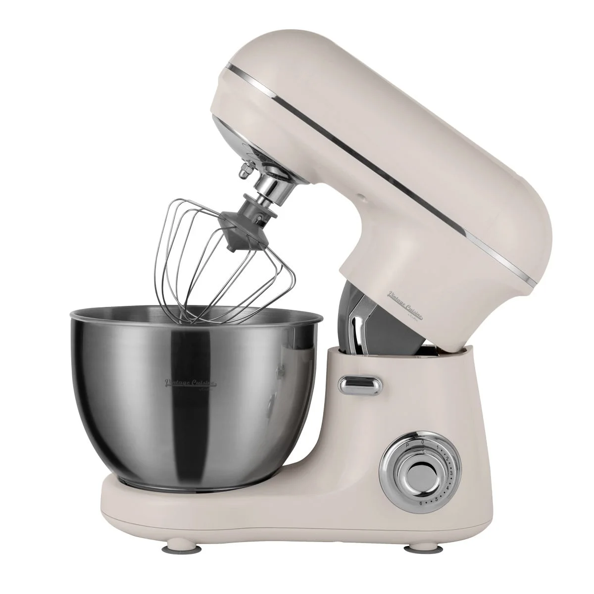 Batedeira com taça VINTAGE CUISINE creme 800w da hôma, fotografia 1