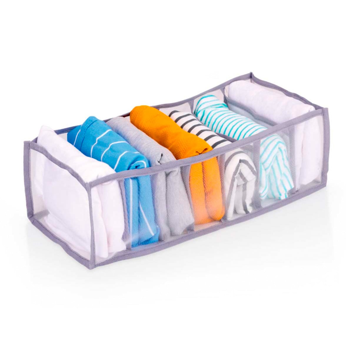 Organizador de roupa com 7 compartimentos da hôma, fotografia 1