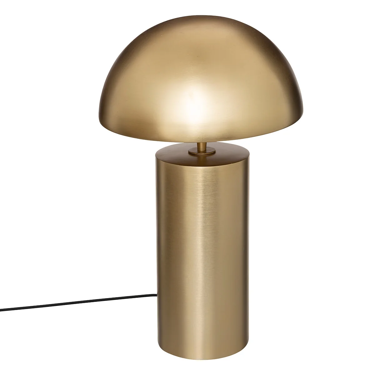 Candeeiro de mesa ULYSSE dourado em metal 50cm da hôma, fotografia 1