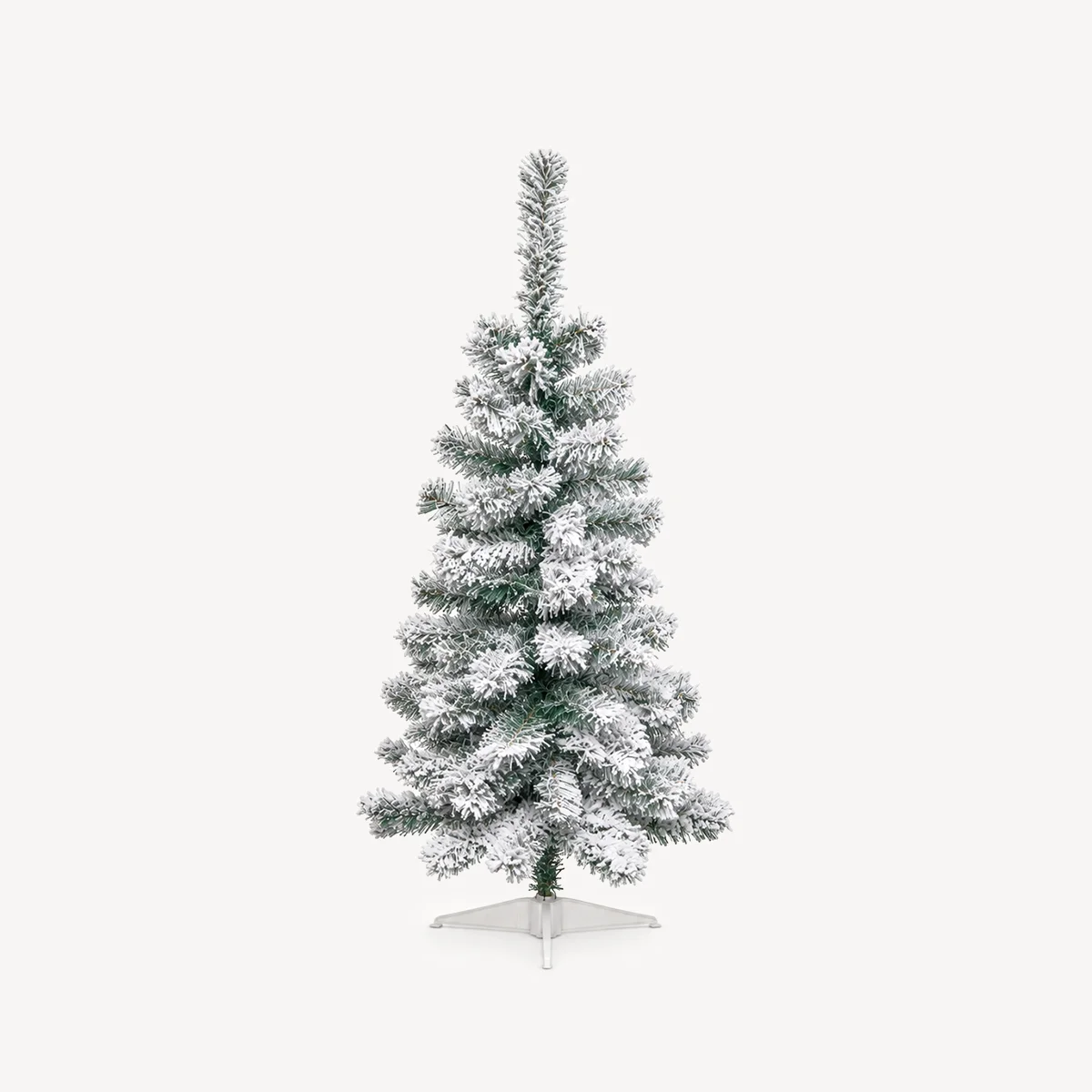 Árvore de natal FLOQUE verde com efeito neve 100cm by hôma, photo 1