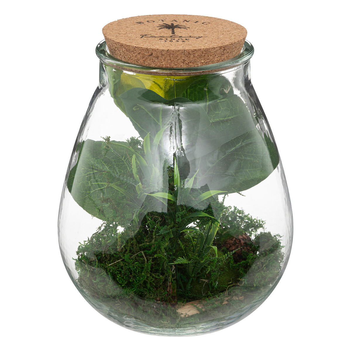 Jarra De Vidro Com Plantas Artificiais Caravane by hôma, photo 1