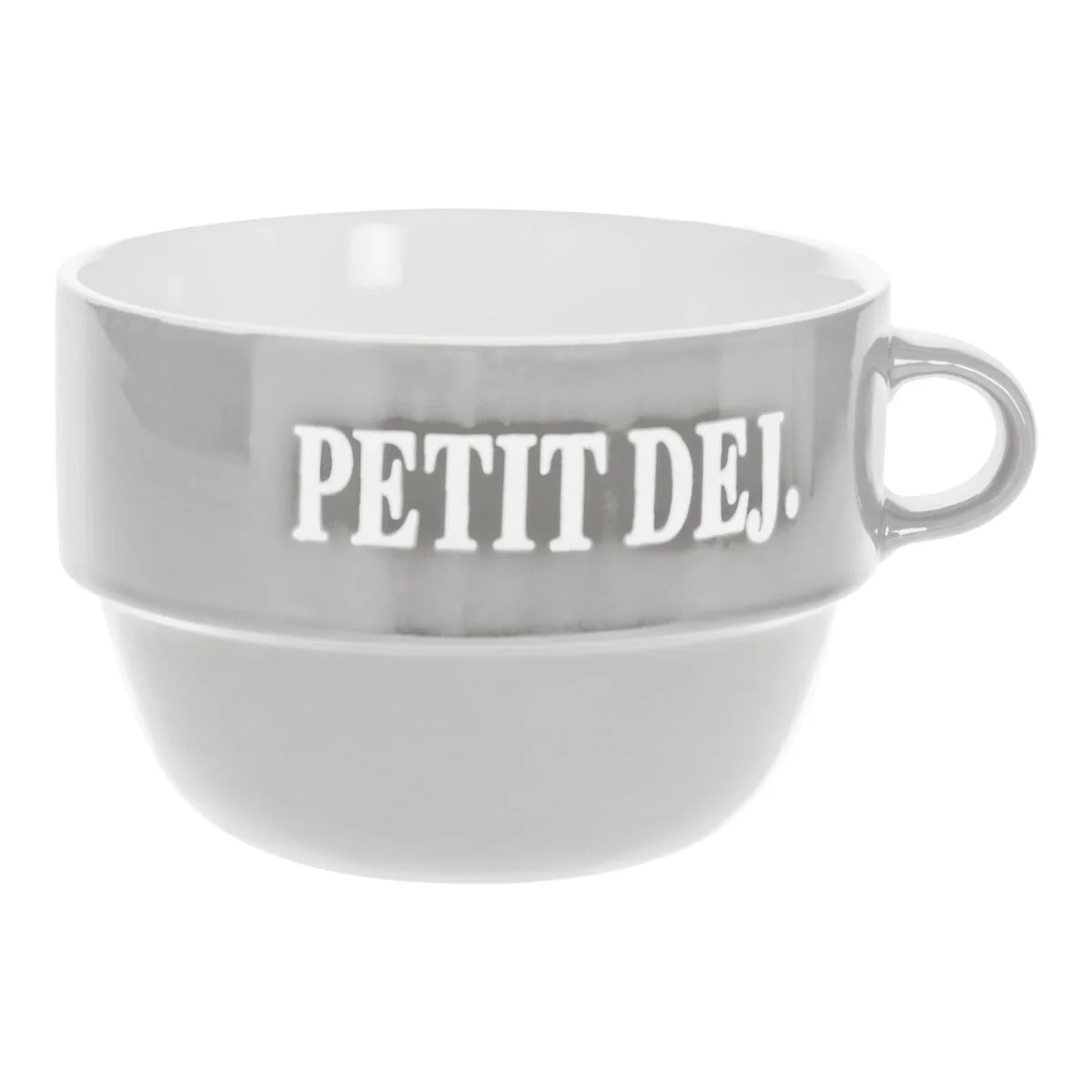 Caneca almoçadeira COLORAMA cinza 62cl da hôma, fotografia 1