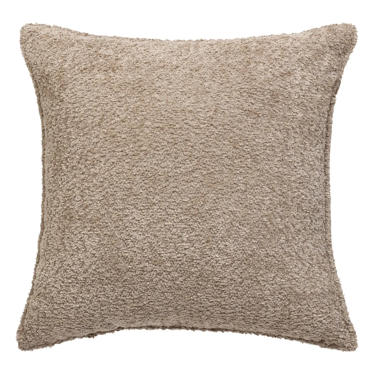 Almofada AUTOMNE bouclette taupe 45x45cm da hôma, fotografia 1