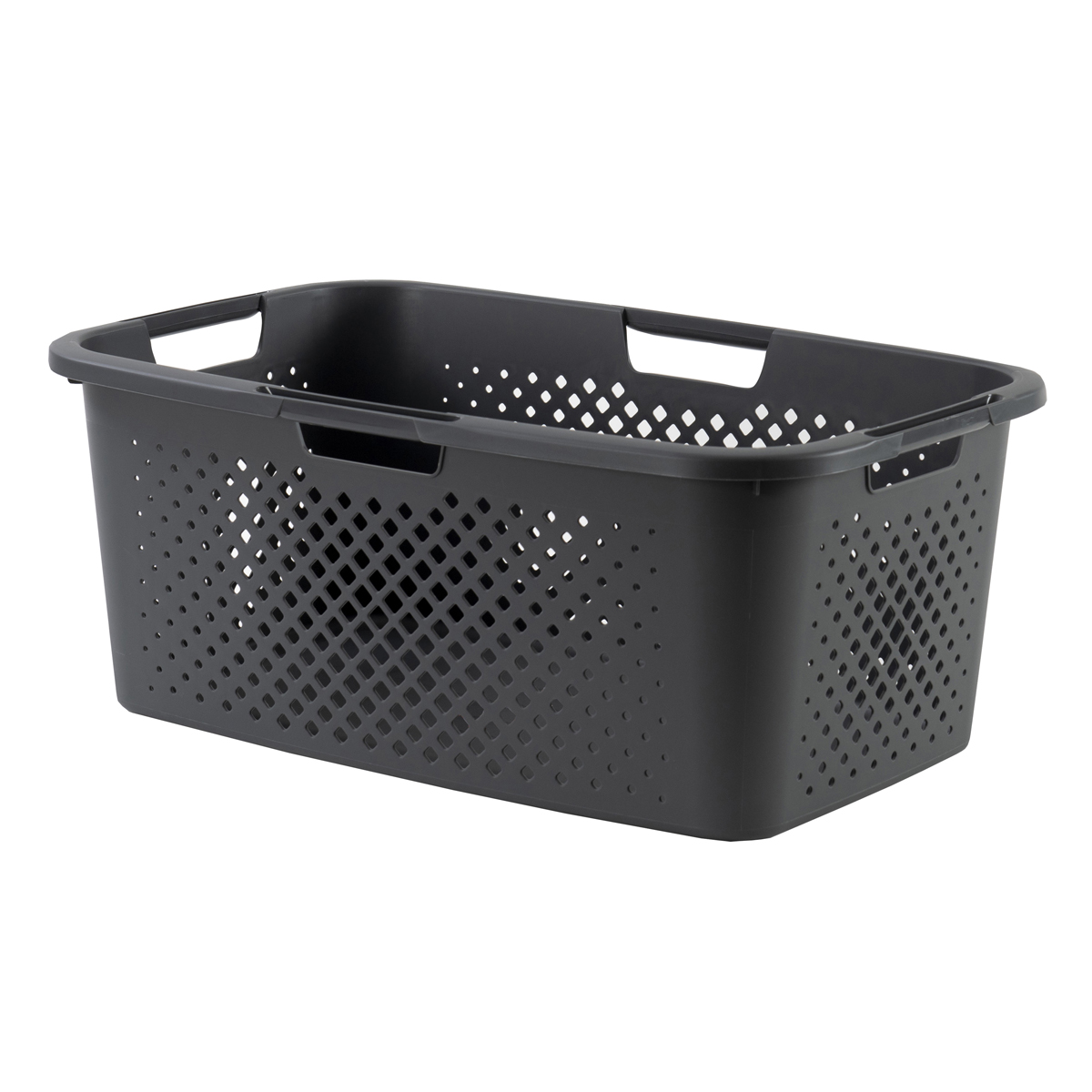 Cesto de roupa PIXEL cinza 40l da hôma, fotografia 1