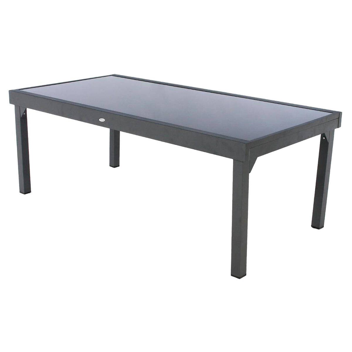 Mesa extensível PIAZZA cinza graphite 200-320cm by hôma, photo 1